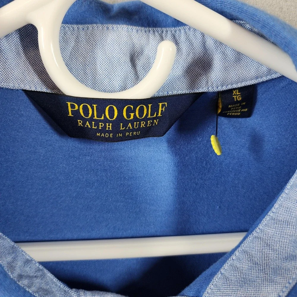 Polo Golf Ralph Lauren Polo Shirt Mens XL Modal Blend Pocket Pony Golf‎